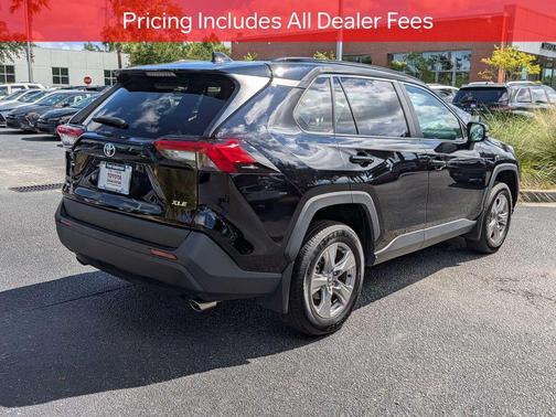 Midnight Black Metallic 2025 Toyota RAV4 XLE