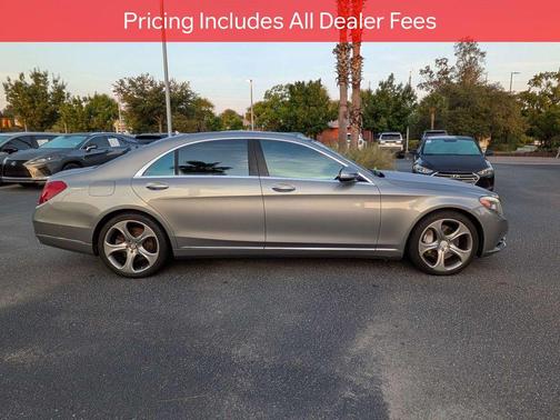 Palladium Silver 2014 Mercedes-Benz S-Class 4MATIC