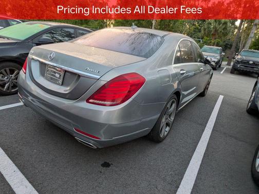 Palladium Silver 2014 Mercedes-Benz S-Class 4MATIC