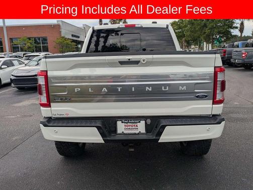 STAR WHITE METALLIC TRICOAT 2023 Ford F-150 Platinum