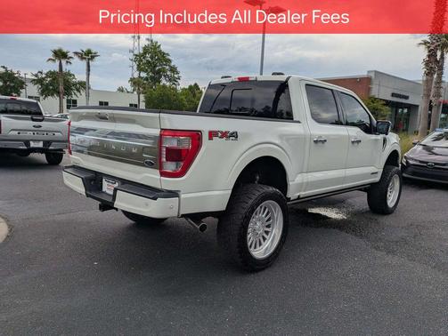 STAR WHITE METALLIC TRICOAT 2023 Ford F-150 Platinum