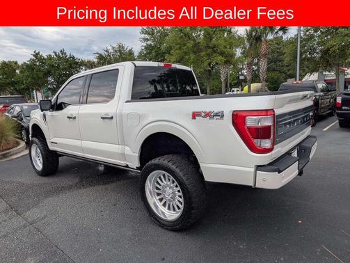 STAR WHITE METALLIC TRICOAT 2023 Ford F-150 Platinum