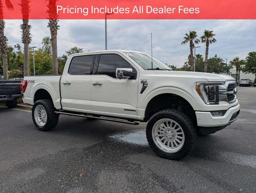 STAR WHITE METALLIC TRICOAT 2023 Ford F-150 Platinum