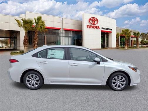 Wind Chill Pearl 2026 Toyota Corolla LE