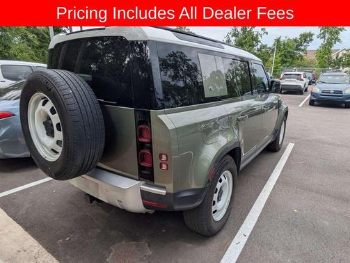 Pangea Green Metallic 2024 Land Rover Defender 110 P300