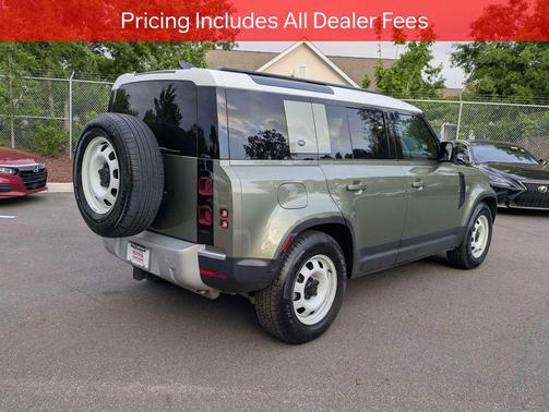 Pangea Green Metallic 2024 Land Rover Defender 110 P300