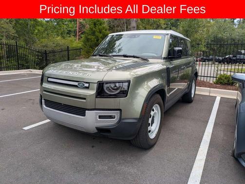 Pangea Green Metallic 2024 Land Rover Defender 110 P300