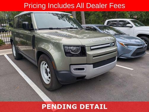 Pangea Green Metallic 2024 Land Rover Defender 110 P300