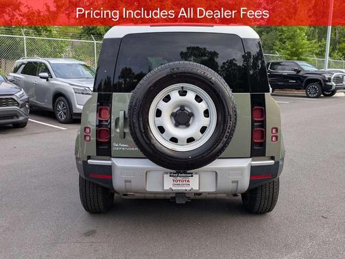Pangea Green Metallic 2024 Land Rover Defender 110 P300