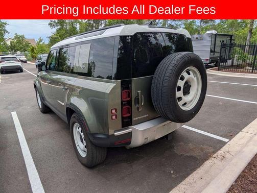Pangea Green Metallic 2024 Land Rover Defender 110 P300