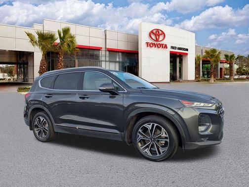 Portofino Gray 2020 Hyundai SANTA FE Limited 2.0T