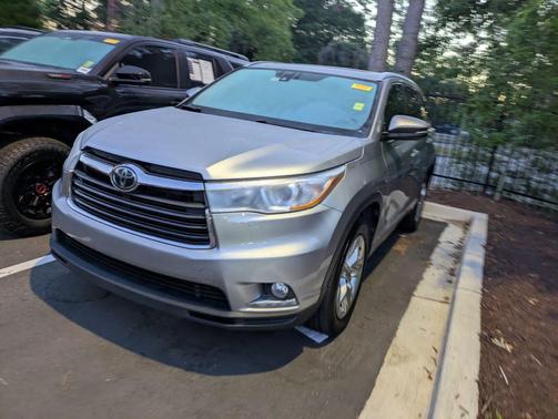 Silver Sky Metallic 2016 Toyota Highlander Limited Platinum