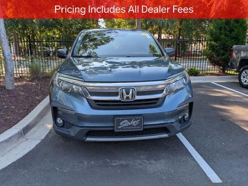Steel Sapphire Metallic 2021 Honda Pilot AWD EX