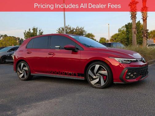 Kings Red Metallic 2025 Volkswagen Golf GTI 2.0T S DSG