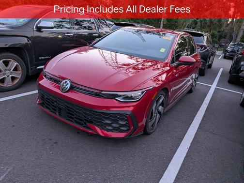 Kings Red Metallic 2025 Volkswagen Golf GTI 2.0T S DSG