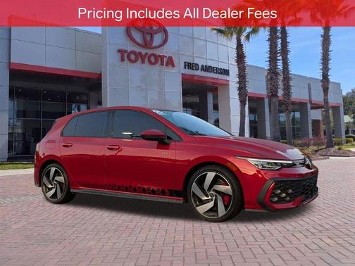 Kings Red Metallic 2025 Volkswagen Golf GTI 2.0T S DSG