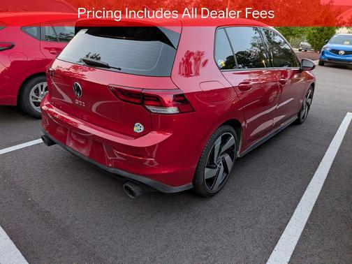 Kings Red Metallic 2025 Volkswagen Golf GTI 2.0T S DSG