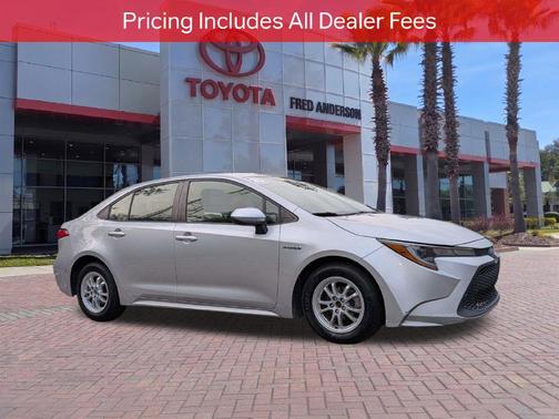 Classic Silver Metallic 2020 Toyota Corolla Hybrid LE
