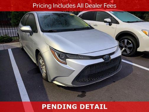 Classic Silver Metallic 2020 Toyota Corolla Hybrid LE