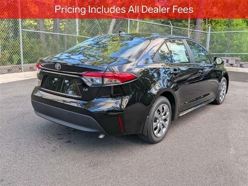 Midnight Black Metallic 2026 Toyota Corolla LE