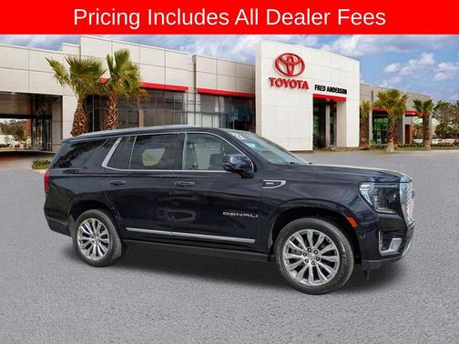 Midnight Blue Metallic 2022 GMC Yukon Denali