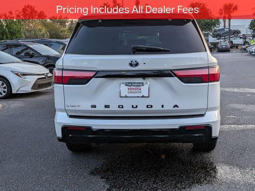 Wind Chill Pearl 2023 Toyota Sequoia Platinum