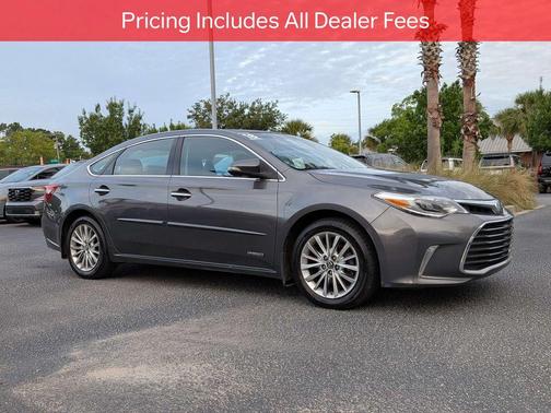 Magnetic Gray Metallic 2018 Toyota Avalon Hybrid Limited