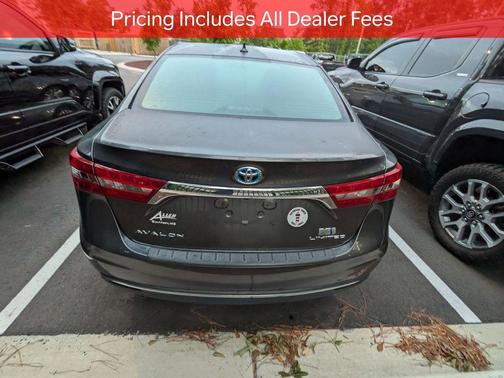 Magnetic Gray Metallic 2018 Toyota Avalon Hybrid Limited