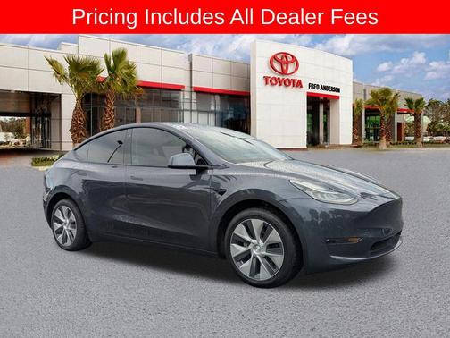 Midnight Silver Metallic 2022 Tesla Model Y Long Range Dual Motor All-Wheel Drive