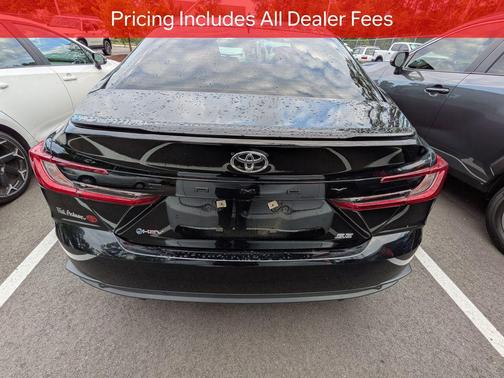 Midnight Black Metallic 2025 Toyota Camry SE
