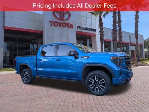 Dynamic Blue Metallic 2024 GMC Sierra 1500 AT4