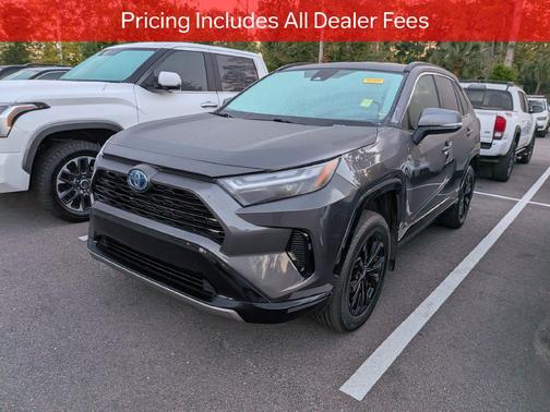 Magnetic Gray Metallic 2024 Toyota RAV4 Hybrid SE