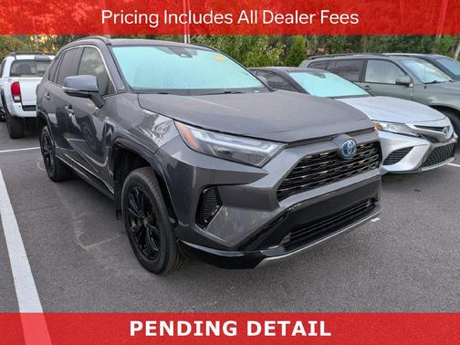 Magnetic Gray Metallic 2024 Toyota RAV4 Hybrid SE
