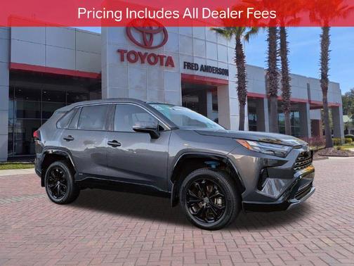 Magnetic Gray Metallic 2024 Toyota RAV4 Hybrid SE