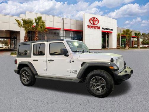 Bright White Clearcoat 2021 Jeep Wrangler Unlimited Sport
