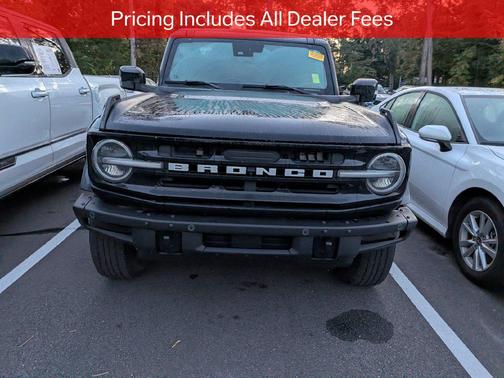 Shadow Black 2022 Ford Bronco Outer Banks