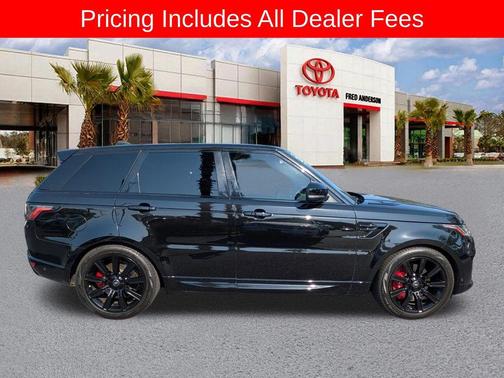 Santorini Black 2020 Land Rover Range Rover Sport HST MHEV