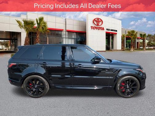 Santorini Black 2020 Land Rover Range Rover Sport HST MHEV