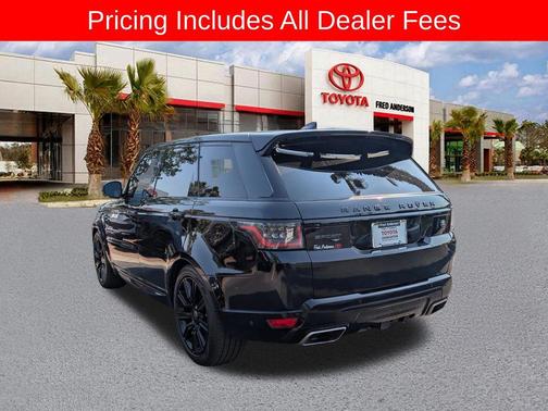 Santorini Black 2020 Land Rover Range Rover Sport HST MHEV