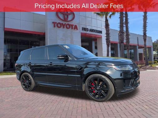 Santorini Black 2020 Land Rover Range Rover Sport HST MHEV
