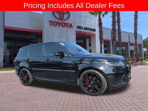 Santorini Black 2020 Land Rover Range Rover Sport HST MHEV