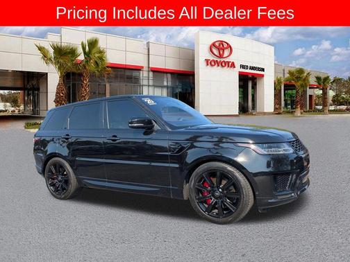 Santorini Black 2020 Land Rover Range Rover Sport HST MHEV