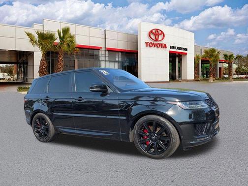 Santorini Black 2020 Land Rover Range Rover Sport HST MHEV