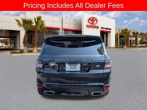 Santorini Black 2020 Land Rover Range Rover Sport HST MHEV