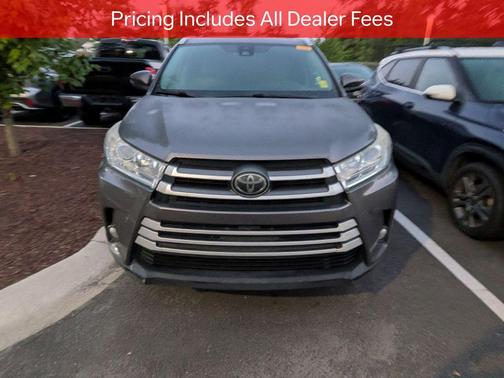 Predawn Gray Mica 2019 Toyota Highlander XLE