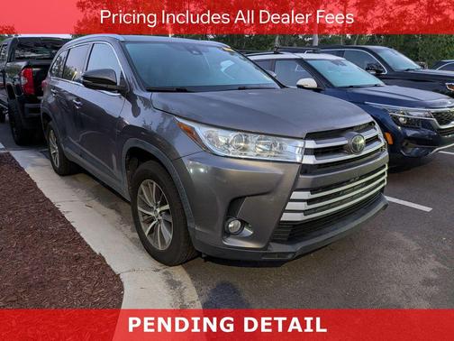 Predawn Gray Mica 2019 Toyota Highlander XLE
