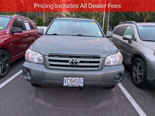 Oasis Green Pearl 2005 Toyota Highlander Base