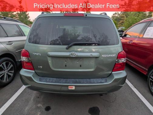 Oasis Green Pearl 2005 Toyota Highlander Base