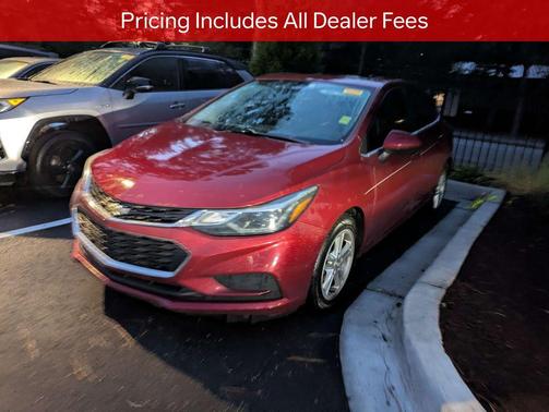 Cajun Red Tintcoat 2017 Chevrolet Cruze LT