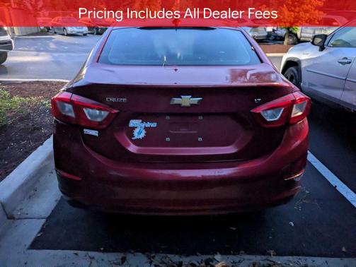 Cajun Red Tintcoat 2017 Chevrolet Cruze LT